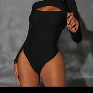 Shein cut out body suit